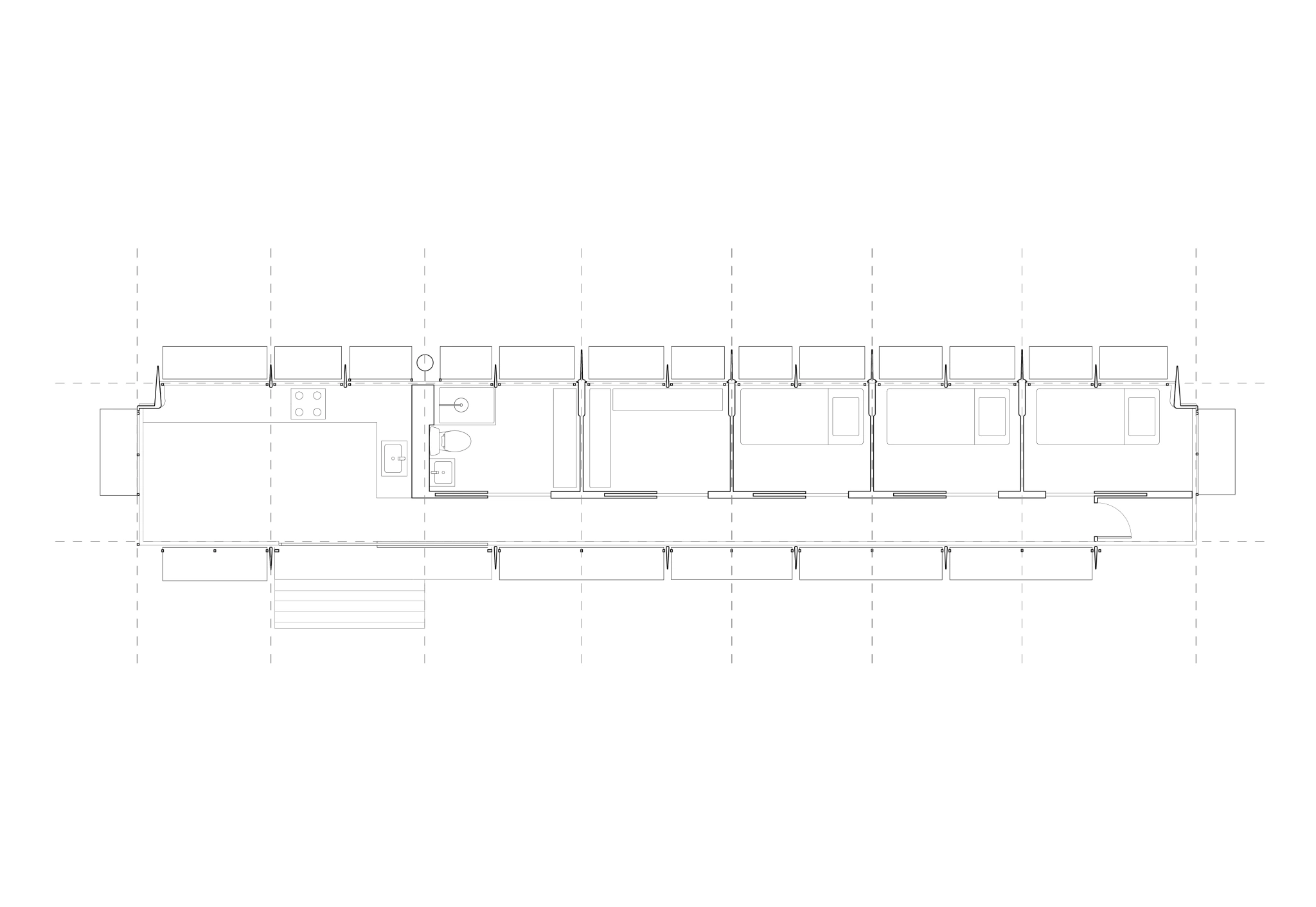 Floor plan of LÄNG House.